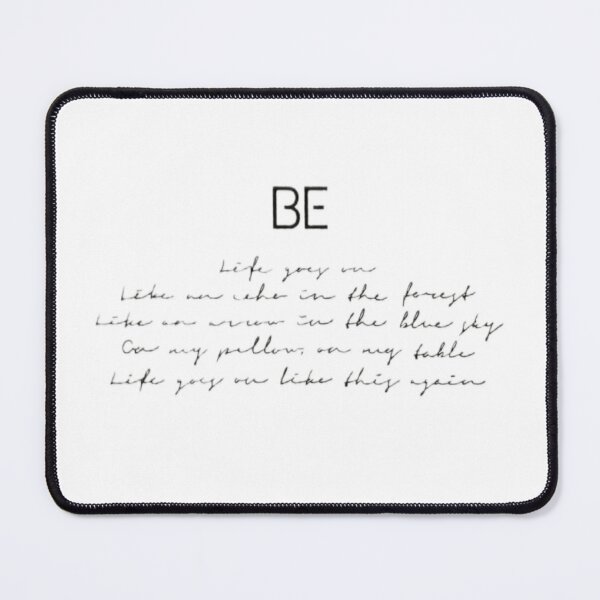 Item preview, BTS BE Album Cover Quotes designed and sold by randalieren.