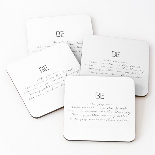 Item preview, BTS BE Album Cover Quotes designed and sold by randalieren.