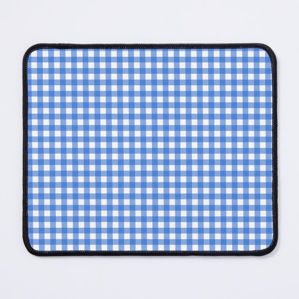 Item preview, Butterfly Pea Blue Gingham designed and sold by Peach Mochi.