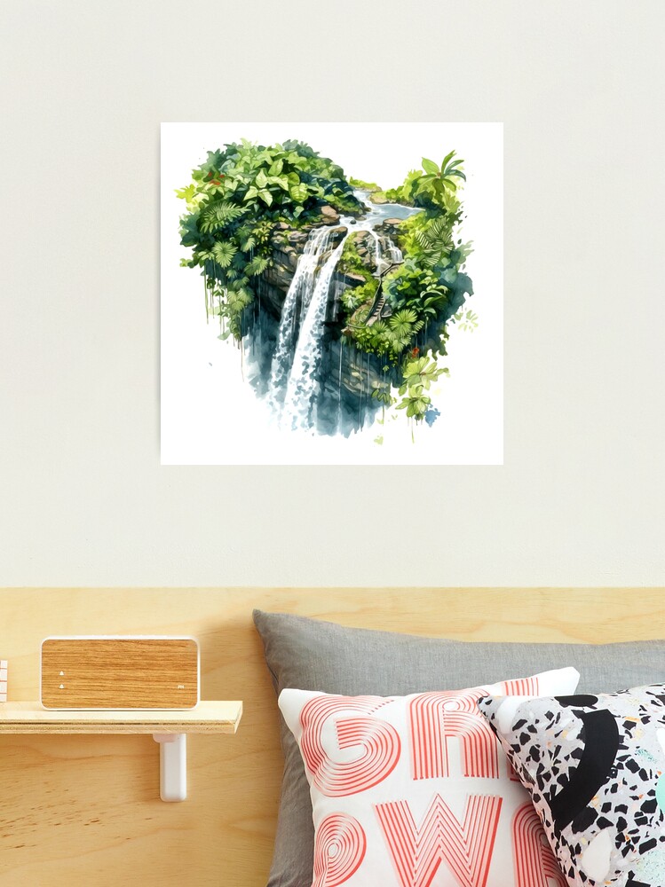 Waterfall Scenery Drawings for Sale (Page #2 of 3) - Fine Art America