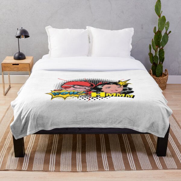 Aperçu de l'œuvre redbubble homme femme jaune bleu Mad créée et vendue par Be-Trending.