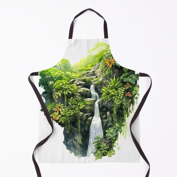 Item preview, Cascading Waterfall Clipart, Dramatic Falls, Rushing Waters, Breathtaking Cascade, Water's Dance, Dynamic Beauty, Falling Water designed and sold by CoolorPaint.