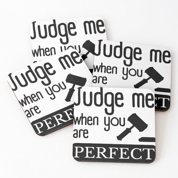 Item preview, Judge me when you are perfect designed and sold by Astrie.