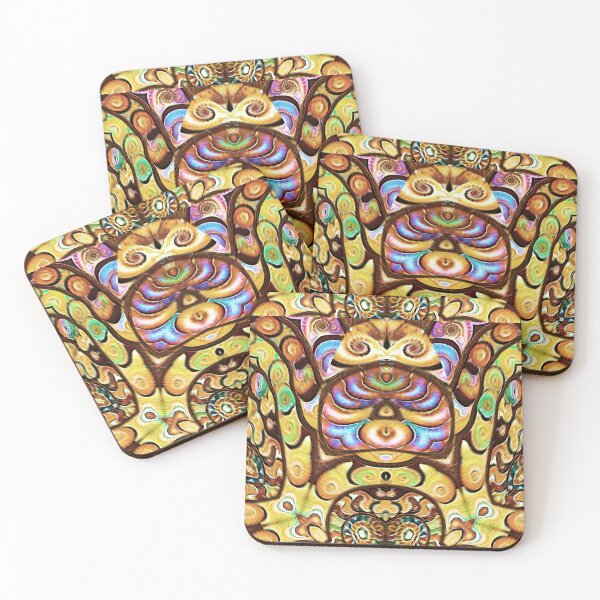 Item preview, Gorgeous multicolored ammonite abstract patchwork - Ancient mystical symbolic pattern - Ideal gift for fossil lovers designed and sold by Ralek.