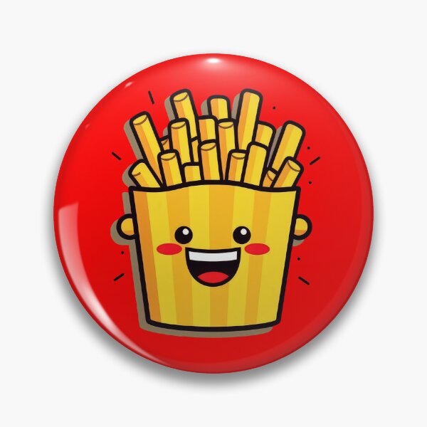 Item preview, Funny kawaii french fries designed and sold by mgoo.