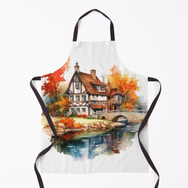 Item preview, Quaint Country Inn Clipart, Charming Accommodation, Rustic Hospitality, Countryside Escape, Cozy Retreat, Rural Getaway, Quaint Lodging designed and sold by CoolorPaint.
