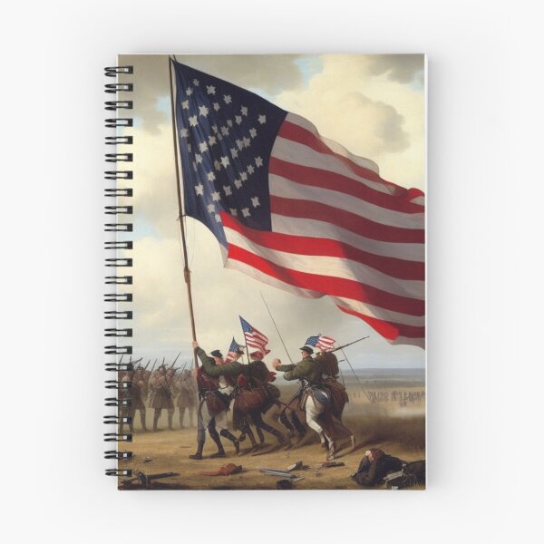 Item preview, American Flag During Battle designed and sold by artwealllove.