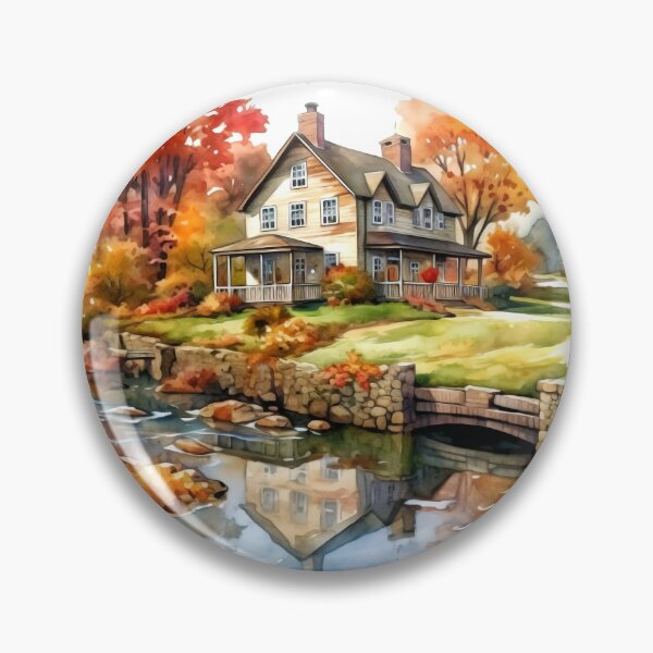 Item preview, Quaint Country Inn Clipart, Charming Accommodation, Rustic Hospitality, Countryside Escape, Cozy Retreat, Rural Getaway, Quaint Lodging designed and sold by CoolorPaint.