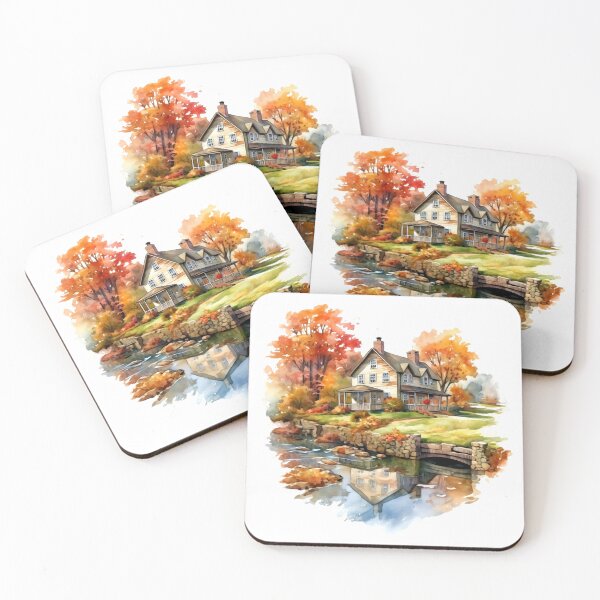 Item preview, Quaint Country Inn Clipart, Charming Accommodation, Rustic Hospitality, Countryside Escape, Cozy Retreat, Rural Getaway, Quaint Lodging designed and sold by CoolorPaint.