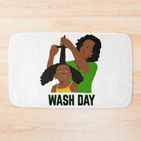Item preview, Wash Day | Black Mom Combing Daughter's Hair designed and sold by blackartmatters.