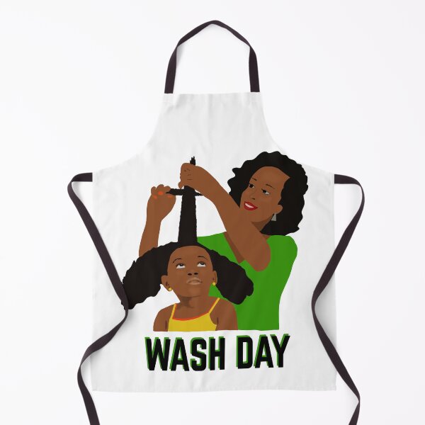 Item preview, Wash Day | Black Mom Combing Daughter's Hair designed and sold by blackartmatters.