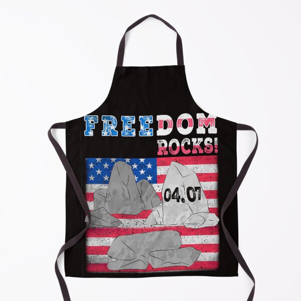 Item preview, Freedom Rocks With American Flag designed and sold by ElSpektra.