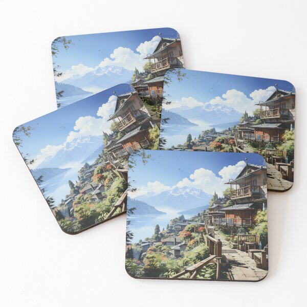 Item preview, Tranquil Peaks: The Darjeeling Mountain Scenery designed and sold by DreamyDesigns92.