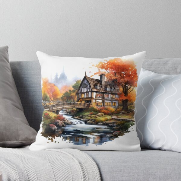 Item preview, Quaint Country Inn Clipart, Charming Accommodation, Rustic Hospitality, Countryside Escape, Cozy Retreat, Rural Getaway, Quaint Lodging designed and sold by CoolorPaint.
