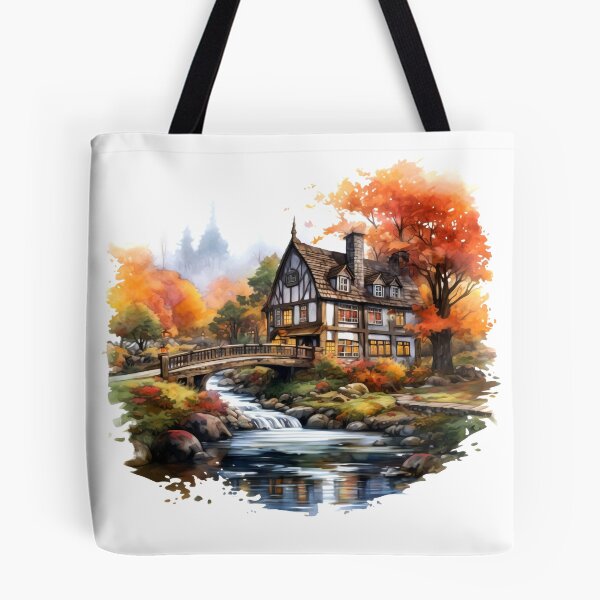 Item preview, Quaint Country Inn Clipart, Charming Accommodation, Rustic Hospitality, Countryside Escape, Cozy Retreat, Rural Getaway, Quaint Lodging designed and sold by CoolorPaint.