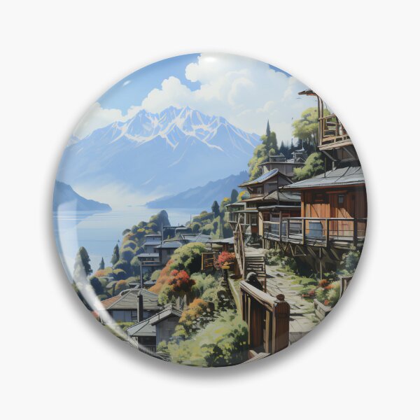 Item preview, Tranquil Peaks: The Darjeeling Mountain Scenery designed and sold by DreamyDesigns92.
