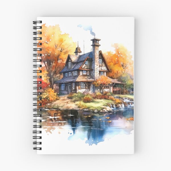 Item preview, Quaint Country Inn Clipart, Charming Accommodation, Rustic Hospitality, Countryside Escape, Cozy Retreat, Rural Getaway, Quaint Lodging designed and sold by CoolorPaint.