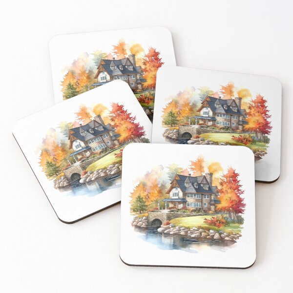 Item preview, Quaint Country Inn Clipart, Charming Accommodation, Rustic Hospitality, Countryside Escape, Cozy Retreat, Rural Getaway, Quaint Lodging designed and sold by CoolorPaint.