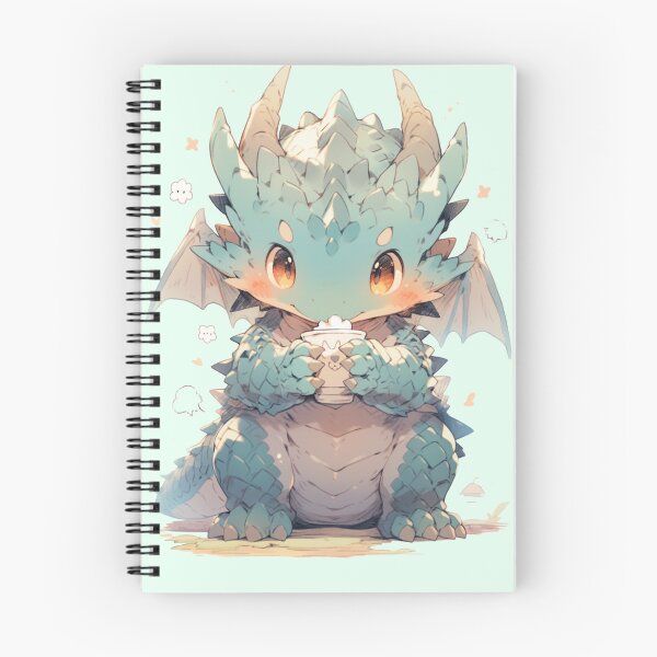 Item preview, ¡Dragón sosteniendo un café con hielo! designed and sold by HydraDreams.