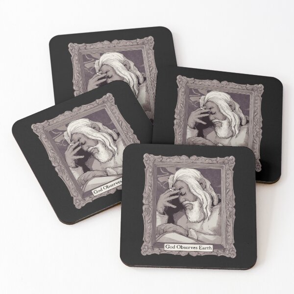 Item preview, God Observes Earth designed and sold by LVBART.