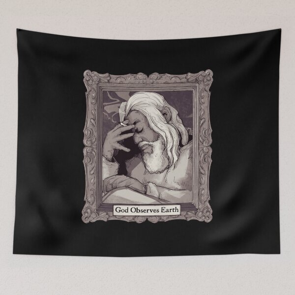 Item preview, God Observes Earth designed and sold by LVBART.