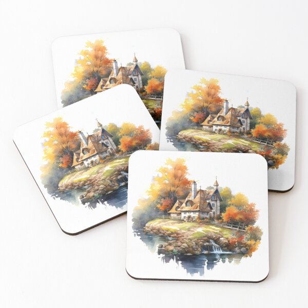 Item preview, Quaint Country Inn Clipart, Charming Accommodation, Rustic Hospitality, Countryside Escape, Cozy Retreat, Rural Getaway, Quaint Lodging designed and sold by CoolorPaint.