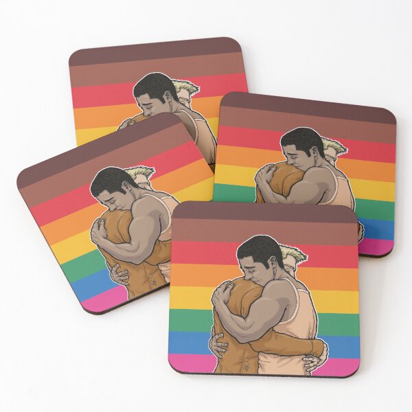 Aperçu de l'œuvre Le câlin Arc-en-Ciel créée et vendue par Art-of-CLX.