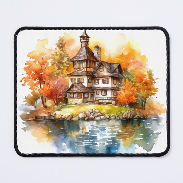 Item preview, Quaint Country Inn Clipart, Charming Accommodation, Rustic Hospitality, Countryside Escape, Cozy Retreat, Rural Getaway, Quaint Lodging designed and sold by CoolorPaint.