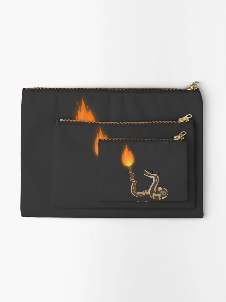 Thumbnail 2 of 4, Zipper Pouch, Python Libraries: PyTorch designed and sold by chrispy doodles.