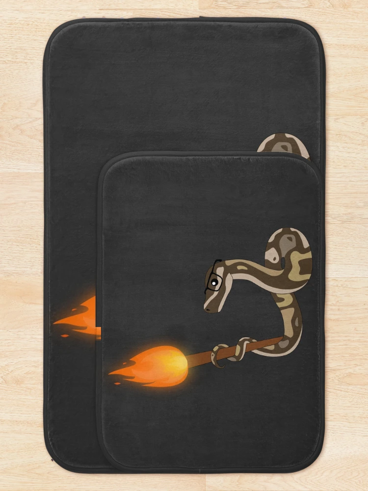 Thumbnail 5 of 6, Bath Mat, Python Libraries: PyTorch designed and sold by chrispy doodles.