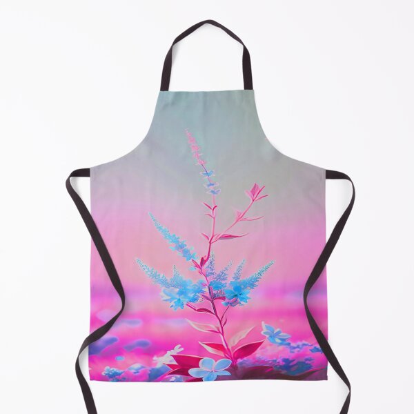 Item preview, Blue Flower Pink Background Liliac designed and sold by deniselynnimage.