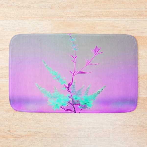 Item preview, Aqua Flower Pink Background designed and sold by deniselynnimage.