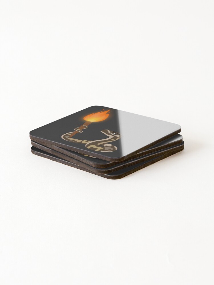 Thumbnail 4 of 5, Coasters (Set of 4), Python Libraries: PyTorch designed and sold by chrispy-doodles.