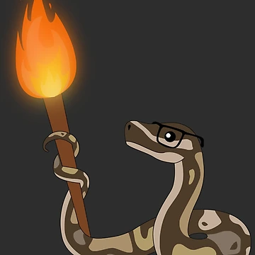 Artwork thumbnail, Python Libraries: PyTorch by chrispy doodles