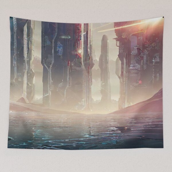Item preview, Seaside Sangate Towers designed and sold by SparkedVisions.