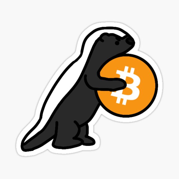 Cute Honey Badger Stickers for Sale