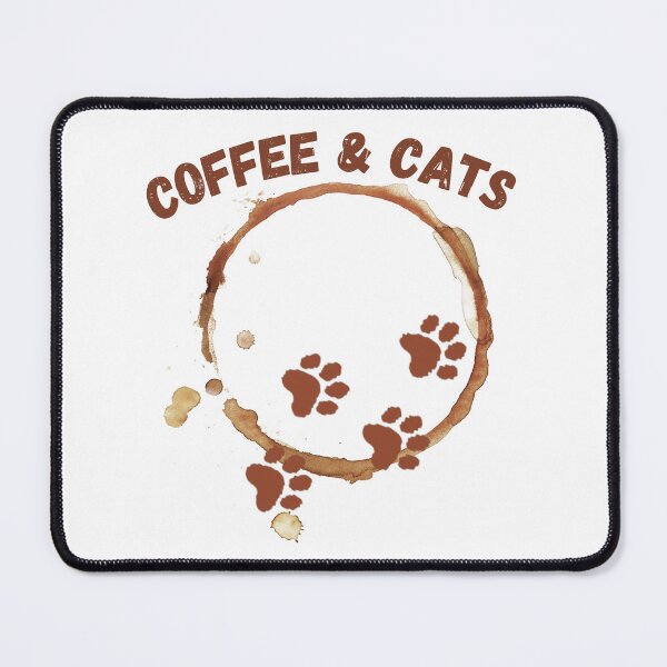 Item preview, coffee and cats designed and sold by T-shirtJohny.