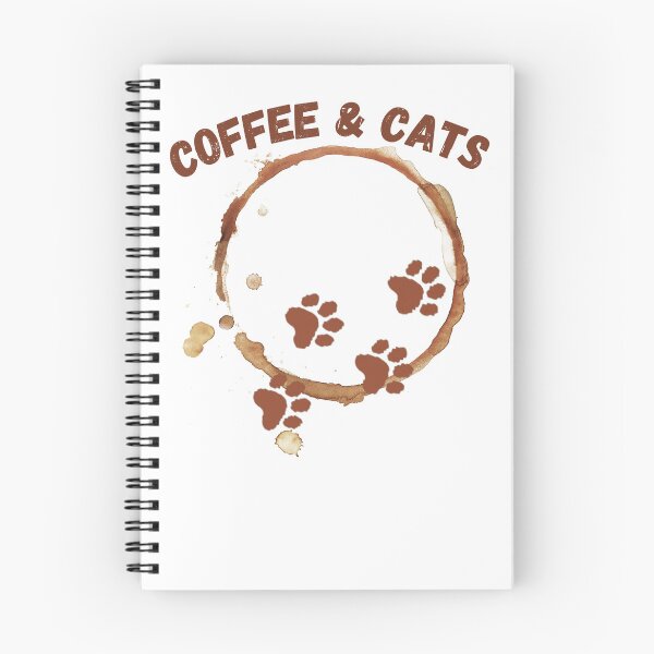 Item preview, coffee and cats designed and sold by T-shirtJohny.