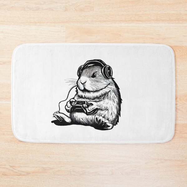 Item preview, Groundhog playing video games designed and sold by GroundhogMs.