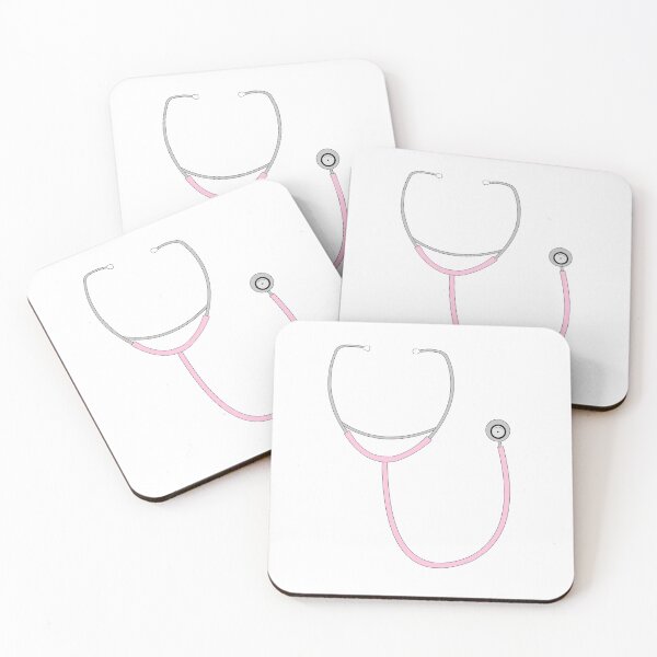 Item preview, Pink Stethoscope designed and sold by peachesandfizz.