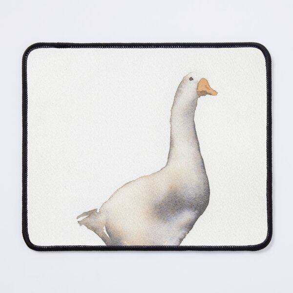 Item preview, Goose watercolor painting nursery artwork home decor, colorful watercolor painting goose  designed and sold by rfoxphoto.