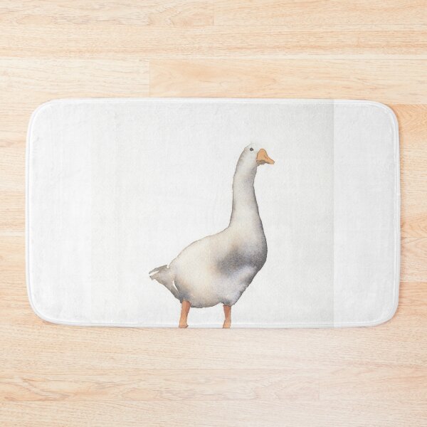 Item preview, Goose watercolor painting nursery artwork home decor, colorful watercolor painting goose  designed and sold by rfoxphoto.