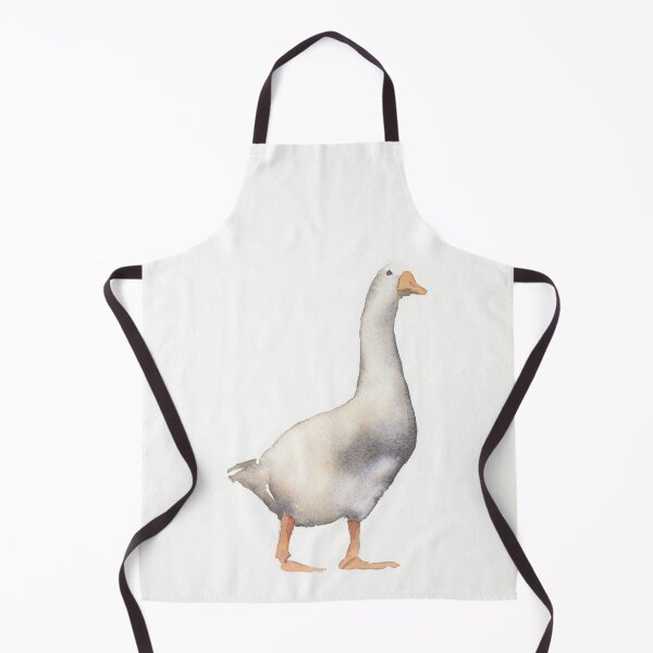 Item preview, Goose watercolor painting nursery artwork home decor, colorful watercolor painting goose designed and sold by rfoxphoto.