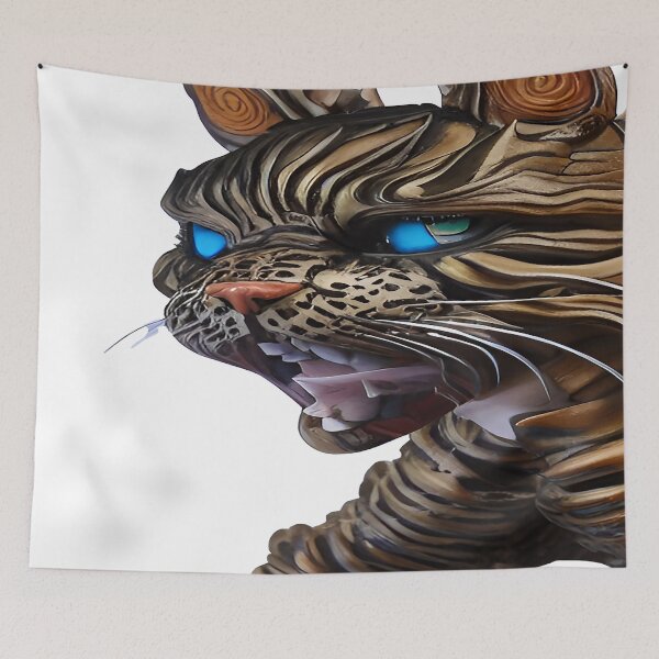 Item preview, Cat Crazy Tiger Brown and Black designed and sold by deniselynnimage.