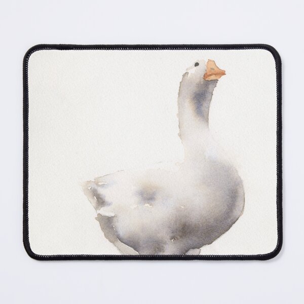 Item preview, Goose watercolor painting nursery artwork home decor, colorful watercolor painting goose designed and sold by rfoxphoto.