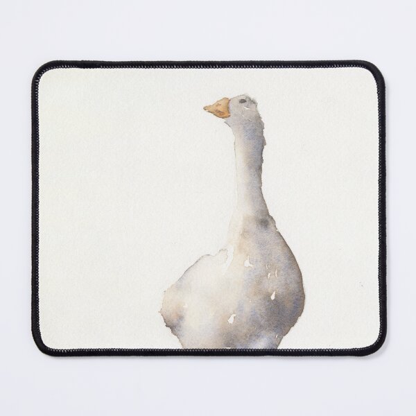 Item preview, Watercolor painting goose fine art kids room decor, watercolor painting duck  designed and sold by rfoxphoto.