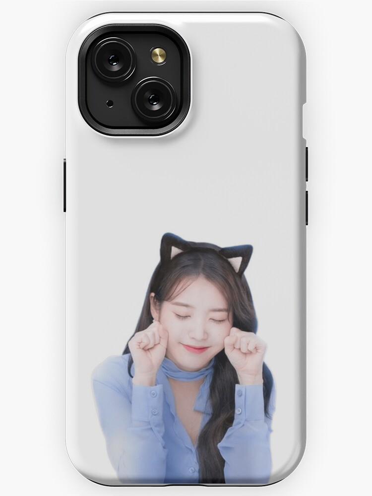 Cute iu cat ears kpop stickers phone cases Pins etc