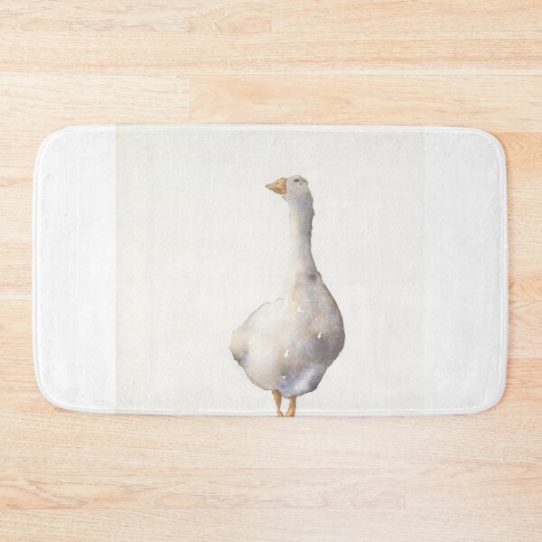 Item preview, Watercolor painting goose fine art kids room decor, watercolor painting duck  designed and sold by rfoxphoto.