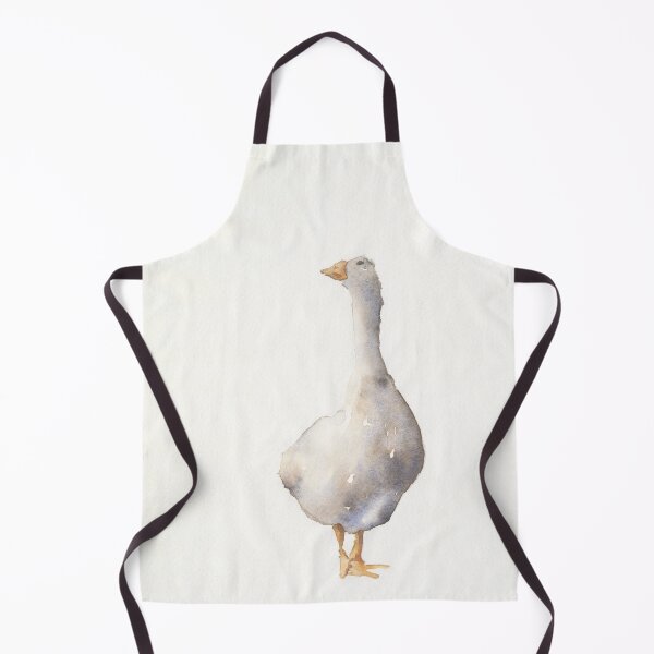Item preview, Watercolor painting goose fine art kids room decor, watercolor painting duck designed and sold by rfoxphoto.