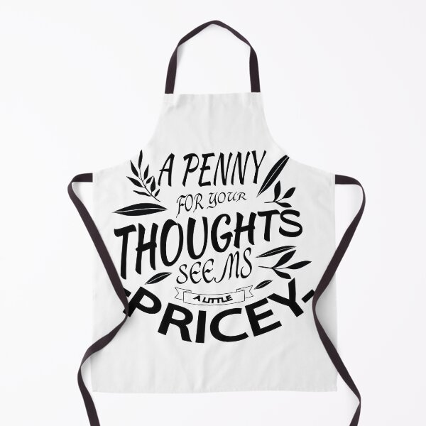 Item preview, a peeny for your thoughts seems a little pricey : classic t-shirt designed and sold by limanol.